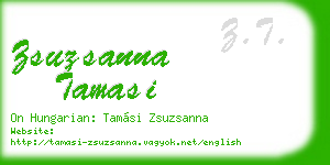 zsuzsanna tamasi business card